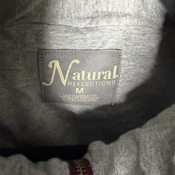 Natural Reflections Magenta Quilted Zip Down Vest - Picture 2 of 4